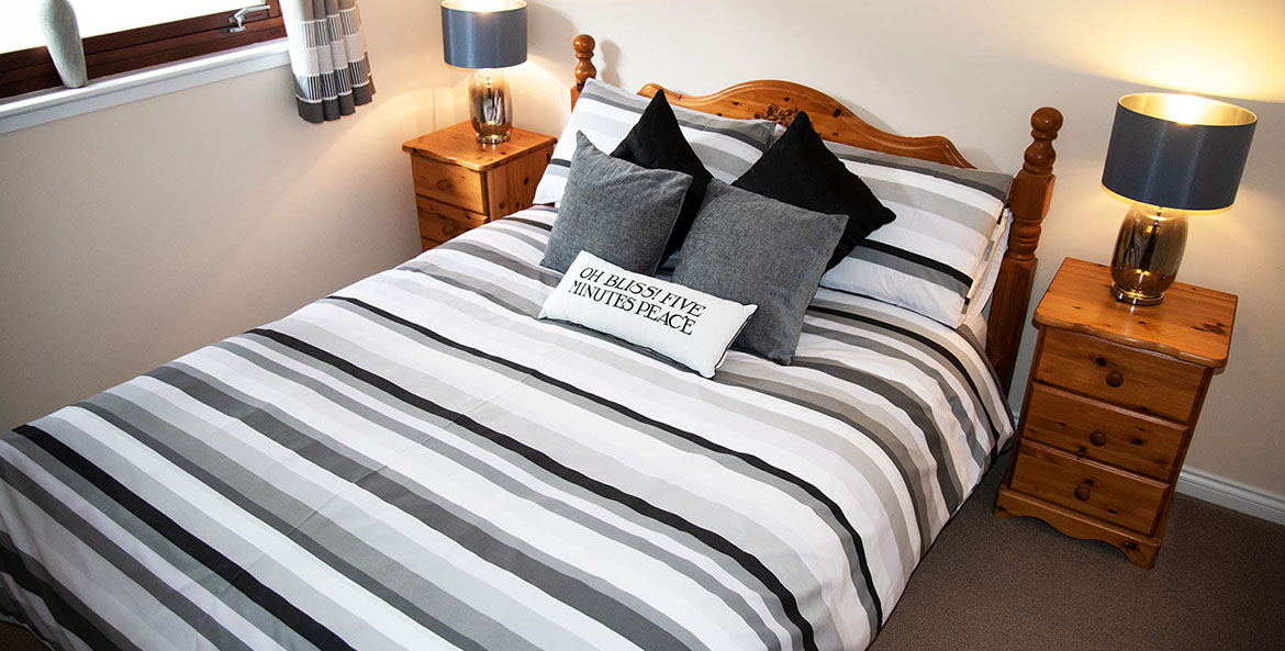 spacious double room